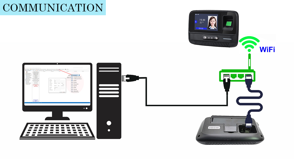 tcp ip wifi communication software facical time and attendance.jpg